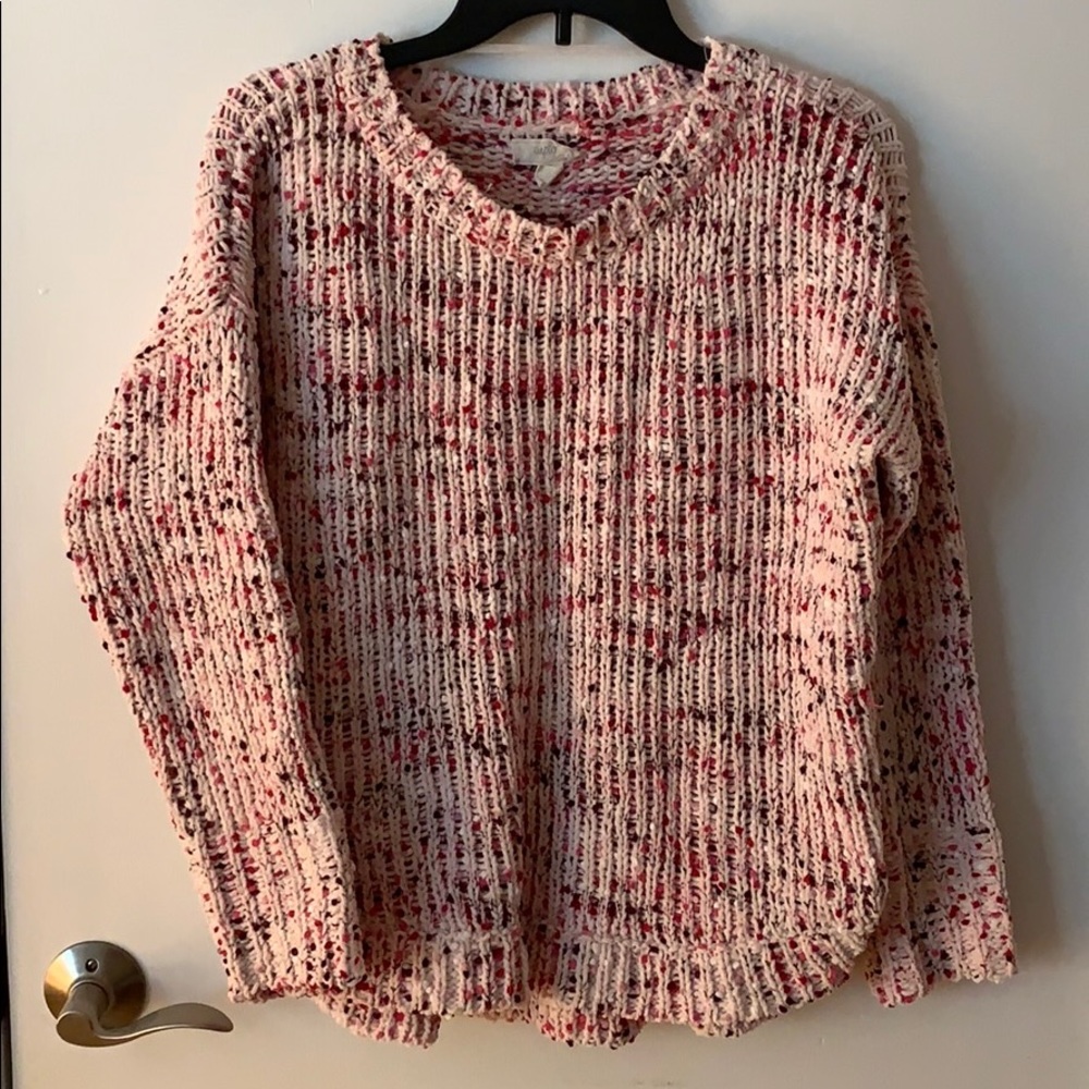 Pink sweater